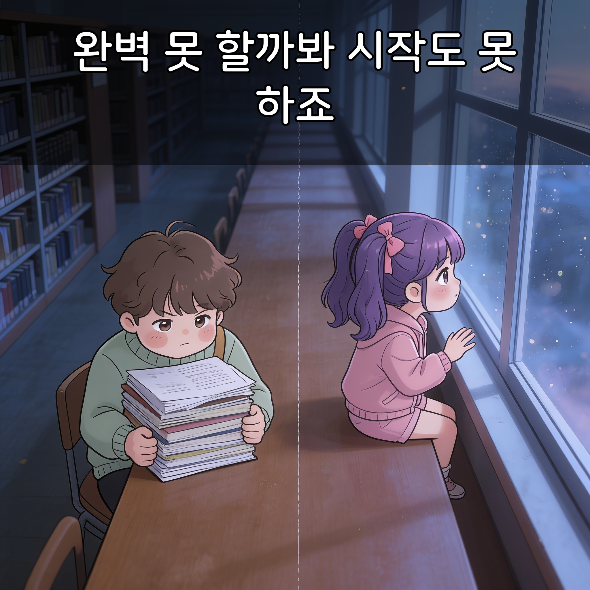 다 못 끝내면 시작도 안 하는 심리