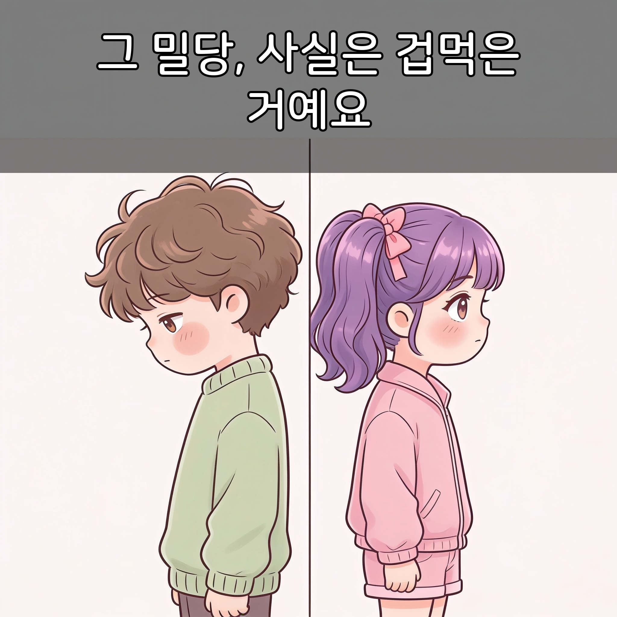 밀당하는 이유, 사실 애착 불안이에요