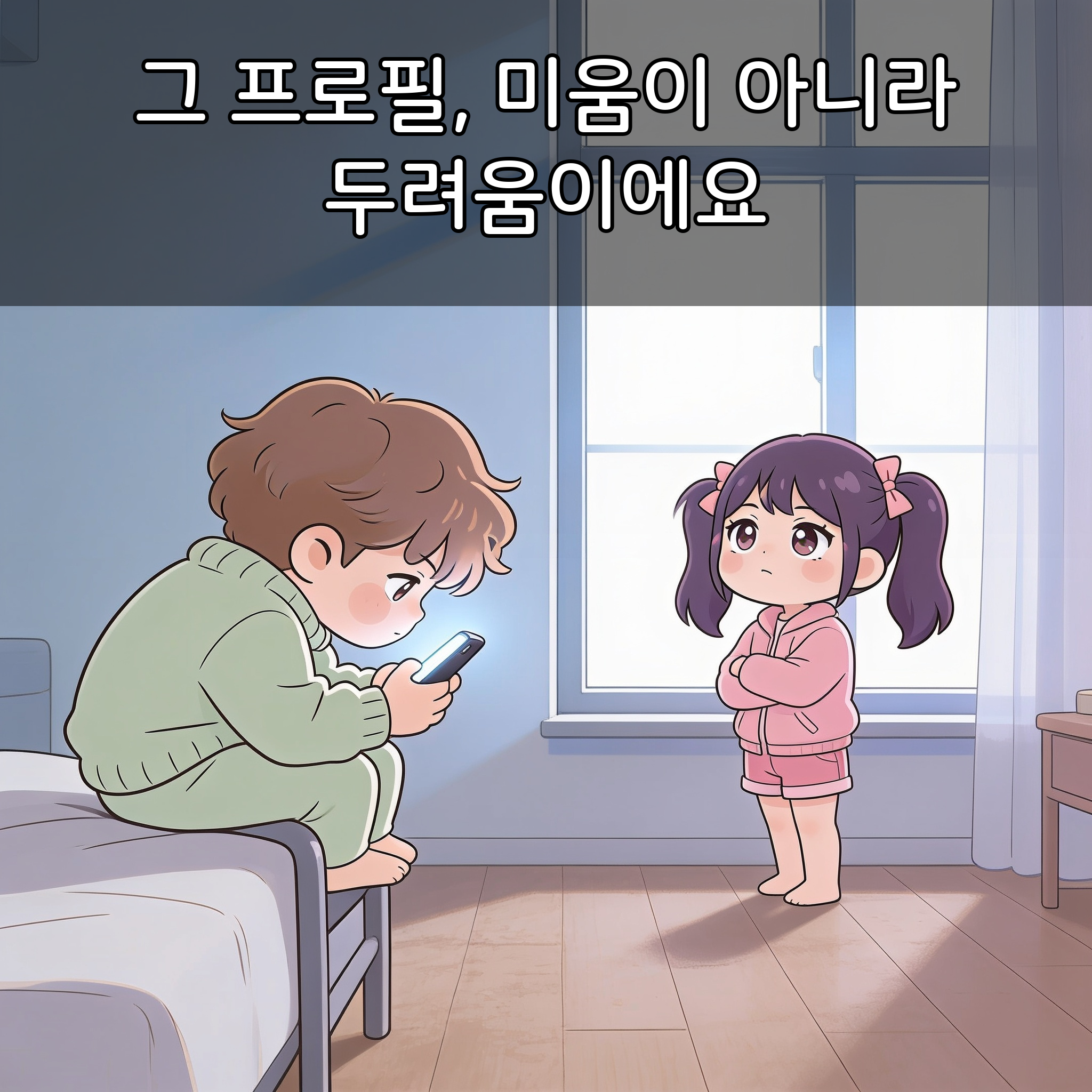 짝사랑 심리, SNS만 보는 그 마음