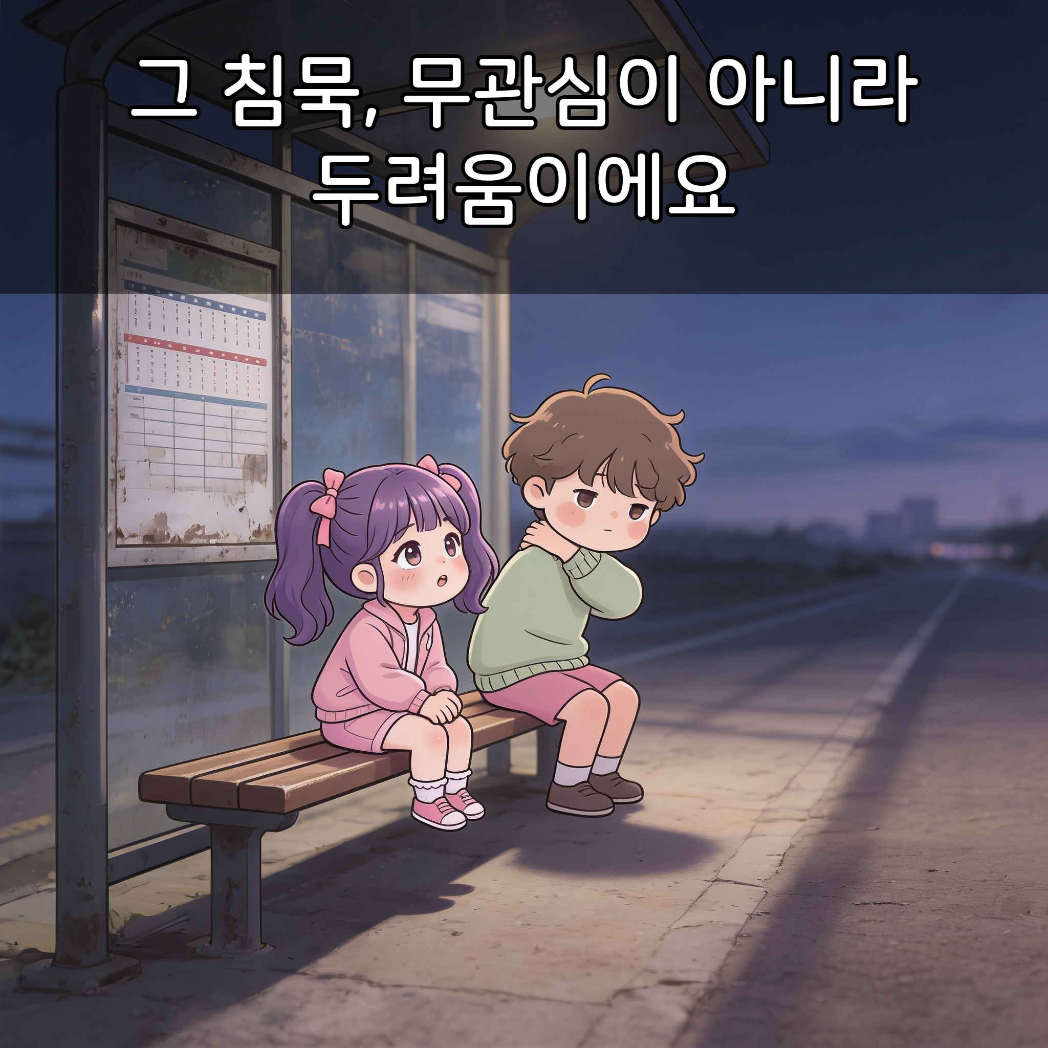 회피형 애착, 그 침묵의 진짜 이유